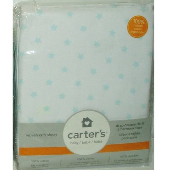 Blue Crib Sheet & Changing Pad Cover Boys Nursey - Picture 4 of 9